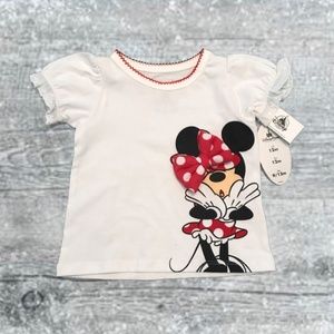 Disney Shirts & Tops - πNWT Disney Minnie Mouse Infant White T-Shirt 12M Disney Shirts & Tops - πNWT Disney Minnie Mouse Infant White T-Shirt 12M